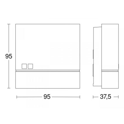 Steinel 066130 - Skymningssensor NIGHTMATIQ IP54 antracit