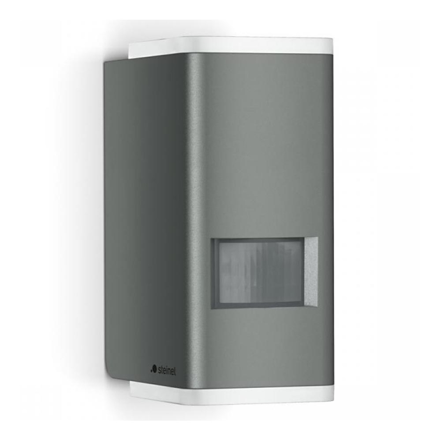 Steinel 067199 - Utomhus LED vägglampa  med sensor  L 930 S LED/9,3W/230V IP44 antracit