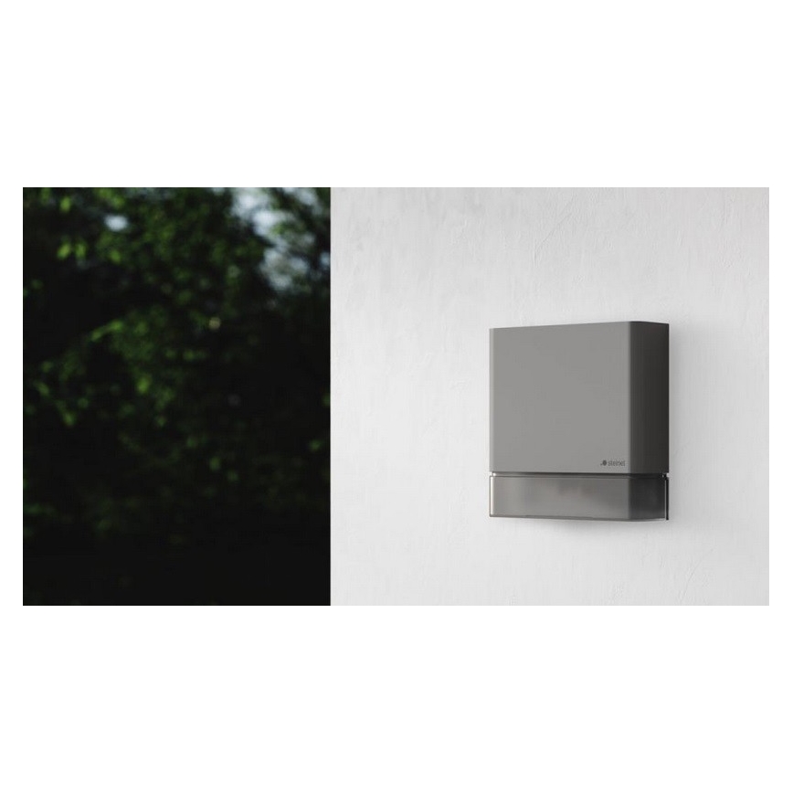 Steinel 067274 - Utomhuslampa med rörelsesensor  IS 180 DIGI BASIC IP54 antracit