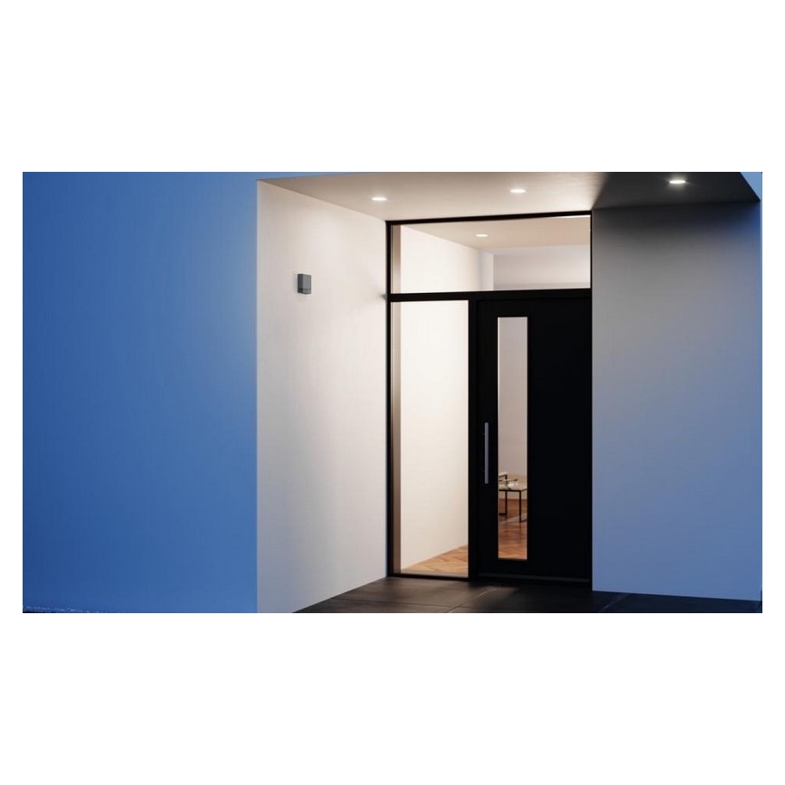 Steinel 067274 - Utomhuslampa med rörelsesensor  IS 180 DIGI BASIC IP54 antracit