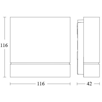 Steinel 067274 - Utomhuslampa med rörelsesensor  IS 180 DIGI BASIC IP54 antracit