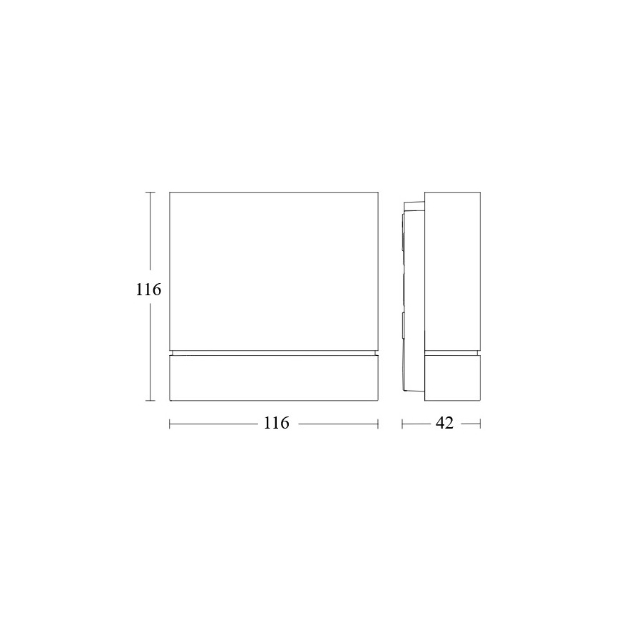 Steinel 067281 - Utomhuslampa med rörelsesensor  IS 180 DIGI BASIC IP54 vit