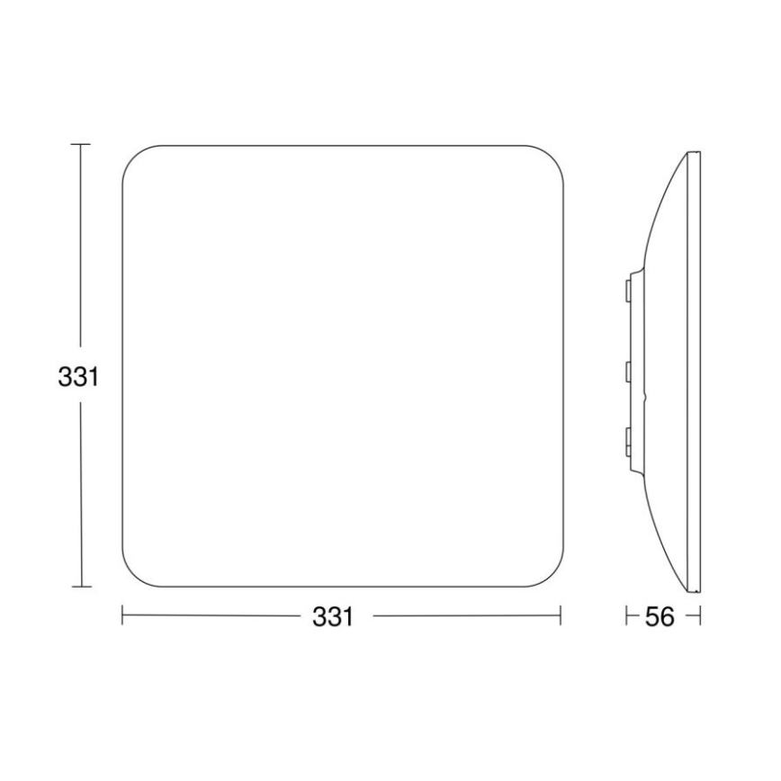 Steinel 067519 - LED Dimbar taklampa med sensor RS PRO S30 Q SC 26W/230V 4000K