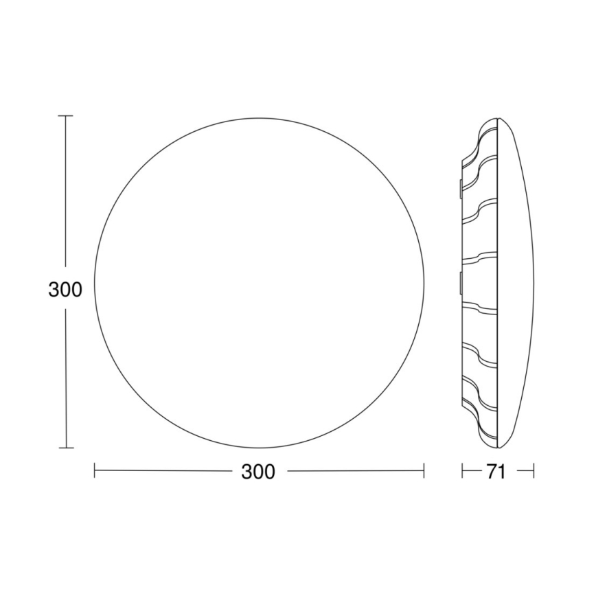 Steinel 067564 - LED dimbar taklampa med sensor RS PRO S20 SC LED/15,7W/230V 3000K
