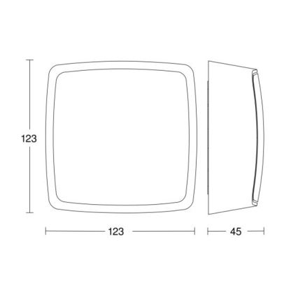 Steinel 068288 - Närvarodetektor TRUE PRESENCE COM2G IP54 svart