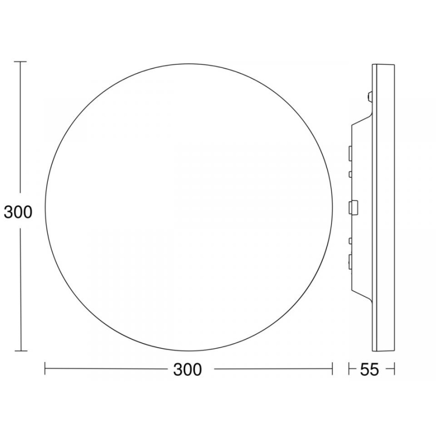 Steinel 068431 - KIT 5x LED Dimbar taklampa med sensor RS PRO R10 BASIC SC LED/8,5W/230V 3000K IP40