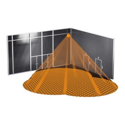 Steinel 068523 - Rörelsesensor IS 3360 40m COM1 IP54 vinklat svart