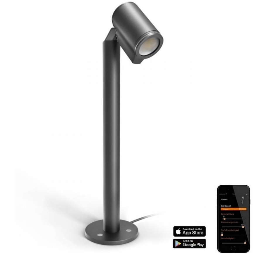 Steinel 068677 - Utomhus LED lampa  SPOT WAY 1xGU10/6,7W/230V IP44 antracit