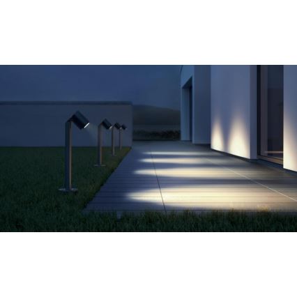 Steinel 068677 - Utomhus LED lampa  SPOT WAY 1xGU10/6,7W/230V IP44 antracit