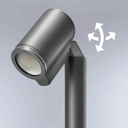 Steinel 068677 - Utomhus LED lampa  SPOT WAY 1xGU10/6,7W/230V IP44 antracit