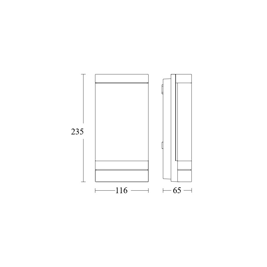 Steinel 068714 - Utomhus LED belysning L 271 C LED/6,6W/230V 3000K IP44