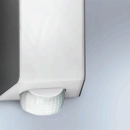 Steinel 068899 - Utomhus vägglampa  med sensor  L 30 S 1xE27/60W/230V IP44 antracit 