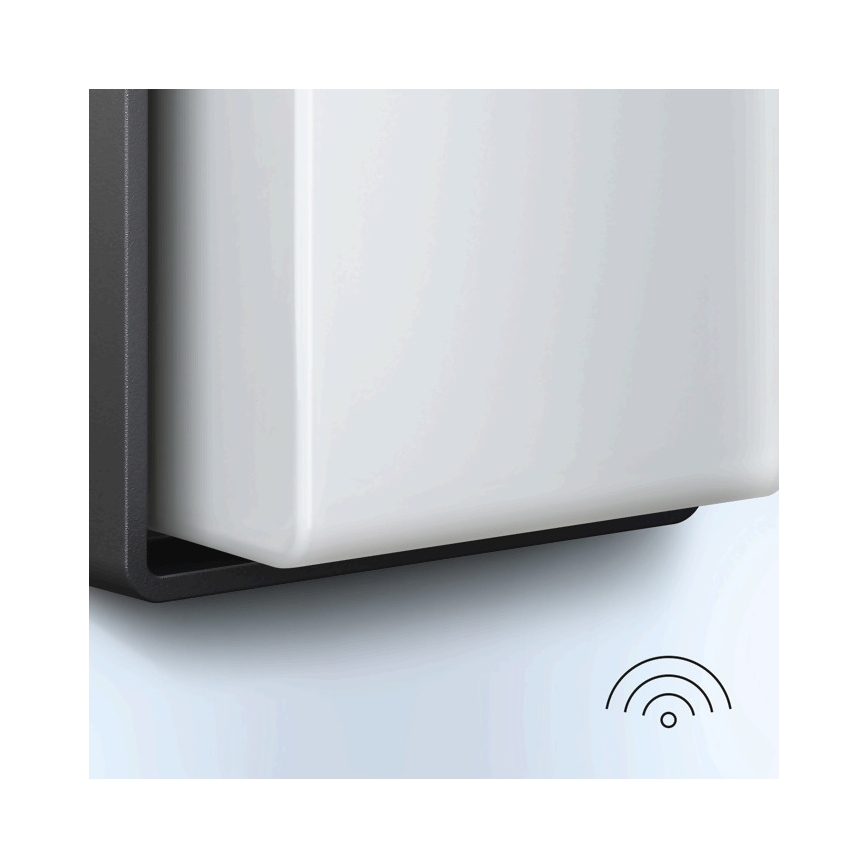 Steinel 078645- LED Utomhus vägglampa med sensor L 845 SC 9W/230V 3000K IP44 antracit