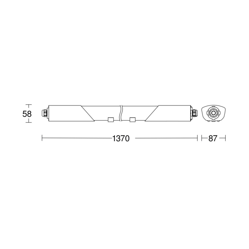 Steinel 078881 - LED Industriell lampa med sensor RS PRO 5100 SC LED/30W/230V IP66