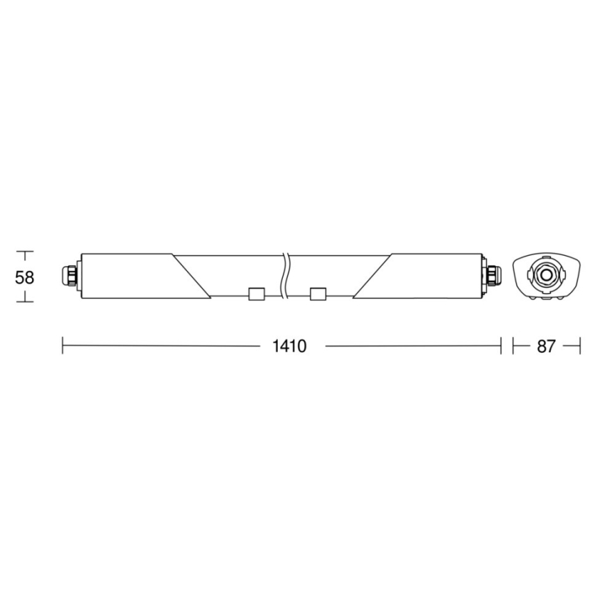 Steinel 079185 - LED teknisk armatur med sensor RS PRO 5100 SC LED/31W/230V IP66