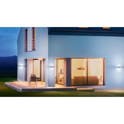 Steinel 079260 - LED Utomhusvägglampa L835 C LED/9,1W/230V IP44 antracit