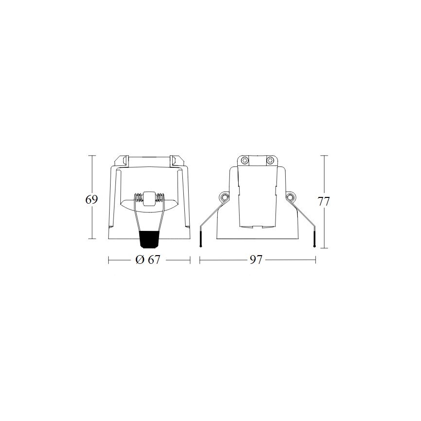 Steinel 079376 - Närvarodetektor IR Quattro HD 24m DALI-2 APC vit