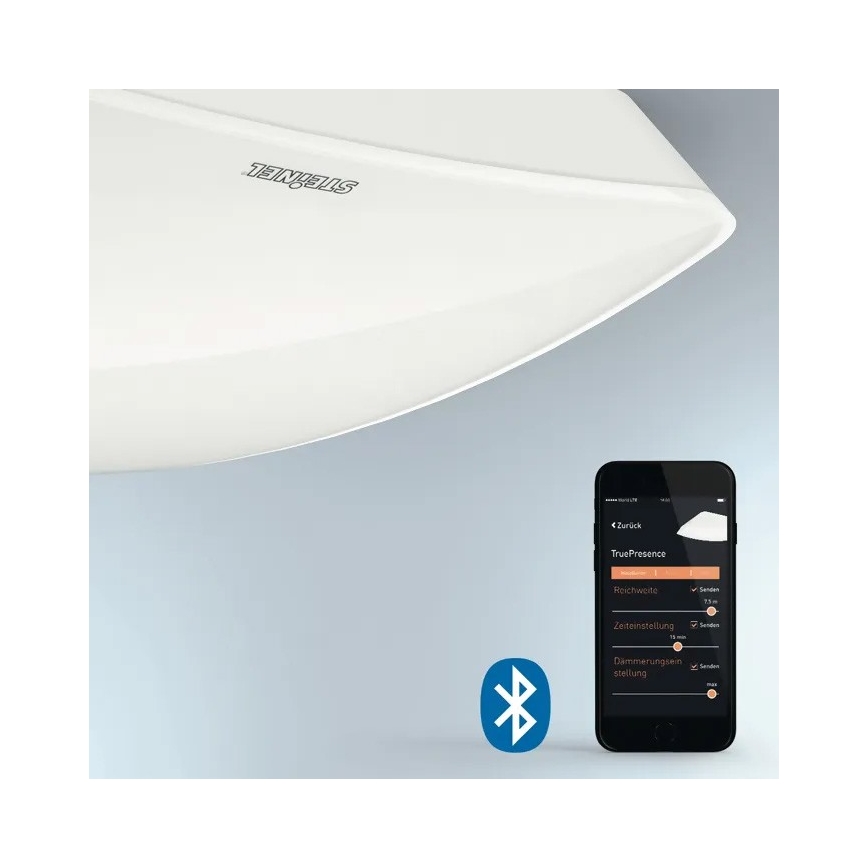 Steinel 079444 - Närvarodetektor TRUE PRESENCE COM1 vit