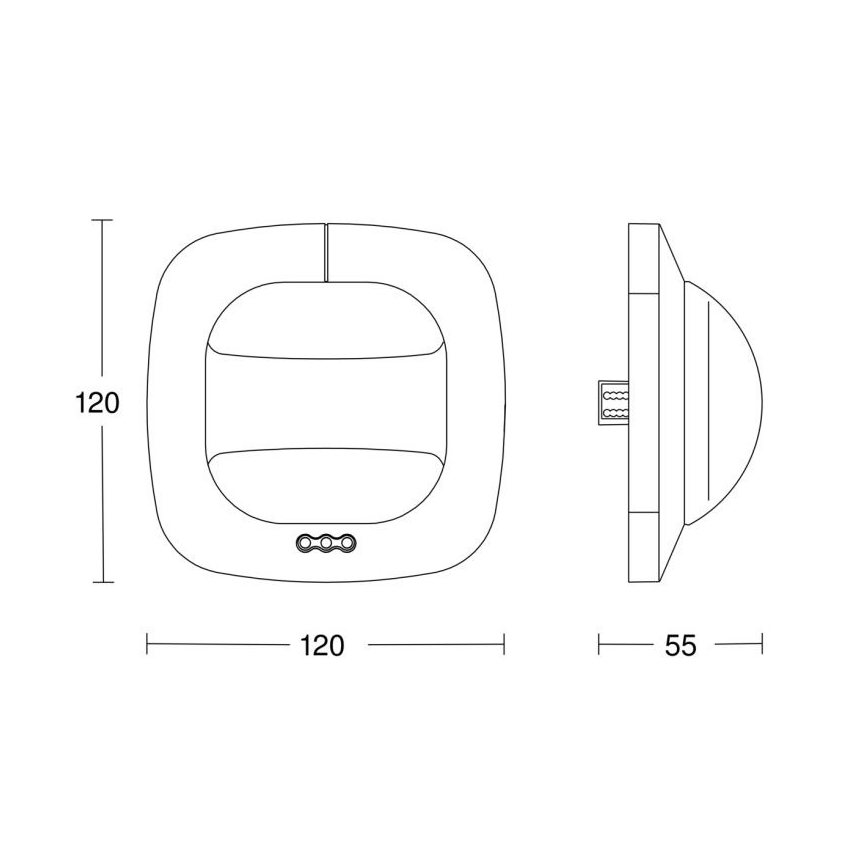 Steinel 079499 - Närvarodetektor Dual HF DALI-2 APC vit