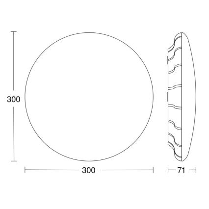 Steinel 079789 - LED utomhus taklampa med sensor RS PRO S20 SC LED/15,7W/230V IP65 3000K