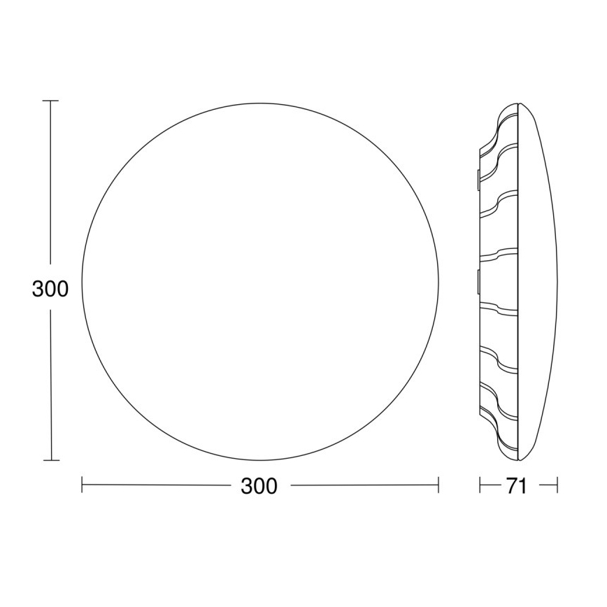 Steinel 079789 - LED utomhus taklampa med sensor RS PRO S20 SC LED/15,7W/230V IP65 3000K