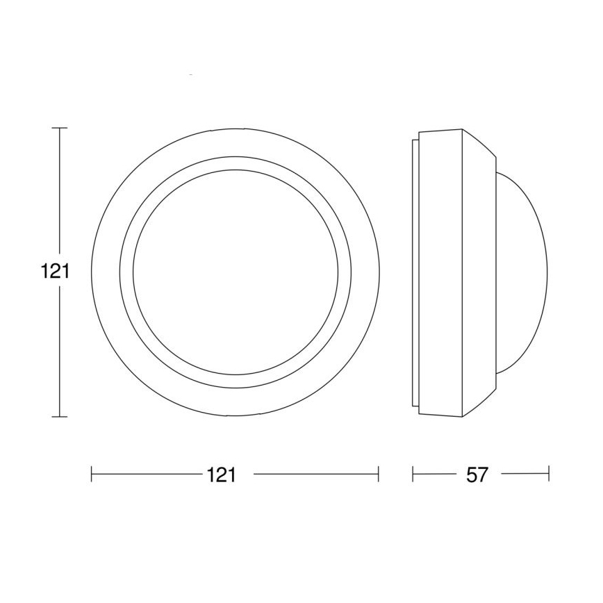 Steinel 081706 - Rörelsesensor utomhus IS 2360-3 ECO 230V IP54 svart