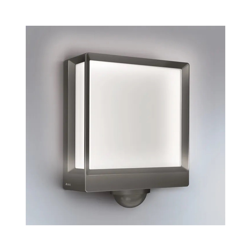 Steinel 085247 - LED Ljusreglerad vägglampa med sensor för utomhusbruk L40SC LED/12,9W/230V