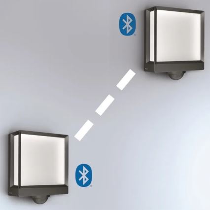 Steinel 085247 - LED Ljusreglerad vägglampa med sensor för utomhusbruk L40SC LED/12,9W/230V
