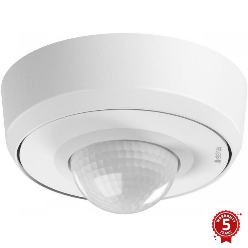 Steinel 087760 - Utomhuslampa med rörelsesensor MD-24 ECO COM1 360° IP54 vit