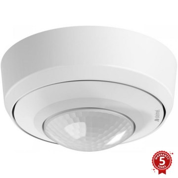 Steinel 087890 - Utomhuslampa med rörelsesensor med närvarosensor PD-8 ECO COM1 360° IP54 vit