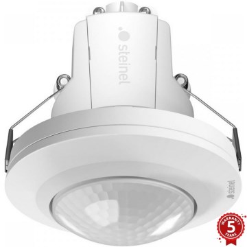 Steinel 087913 - Rörelsesensor infälld med närvarosensor PD-8 ECO COM1 360° vit