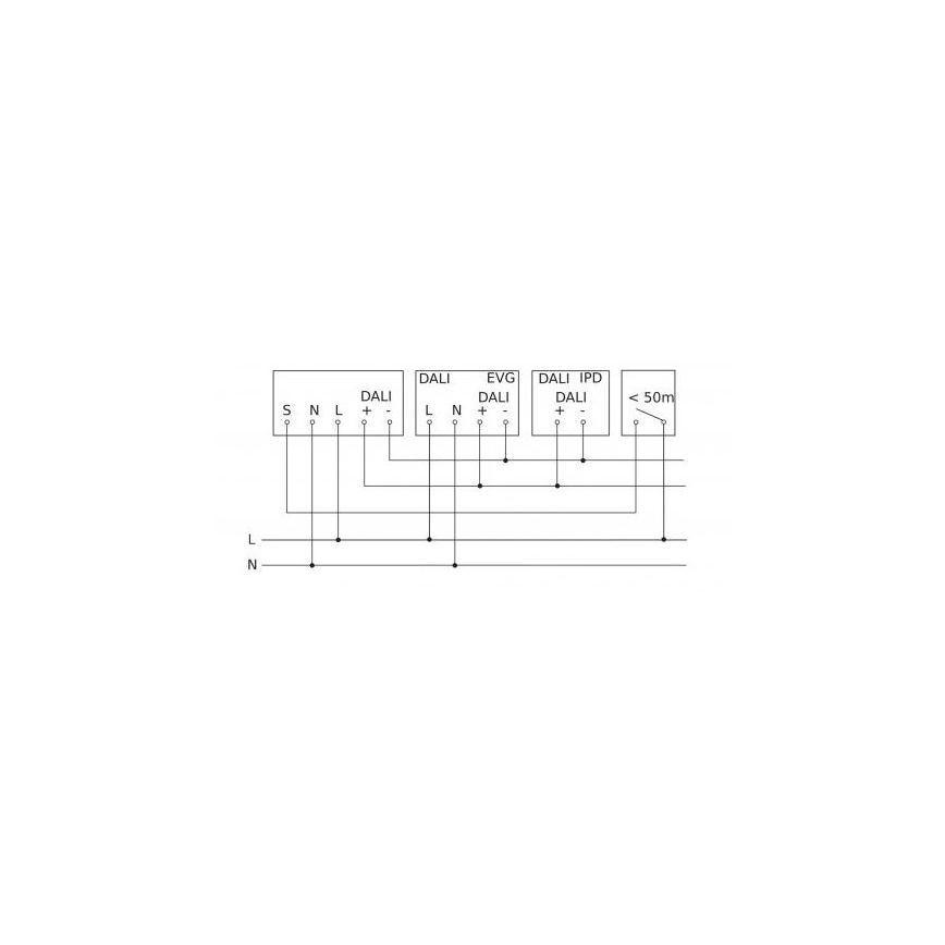 Steinel 088194 - Rörelsesensor med närvarosensor PD-8 ECO DALI-2 360° vit