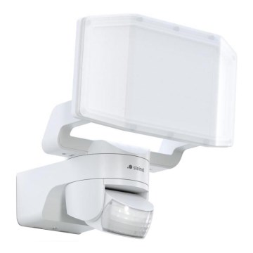Steinel 089894 - LED strålkastare med sensor XLED PROTECT LED/14,3W/230V 3000K IP54 vit
