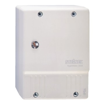 STEINEL 550417 - Skymning sensor NattbelysningMatic 2000 vit IP54