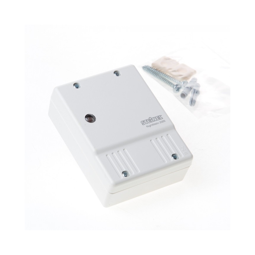 STEINEL 550417 - Skymning sensor NattbelysningMatic 2000 vit IP54