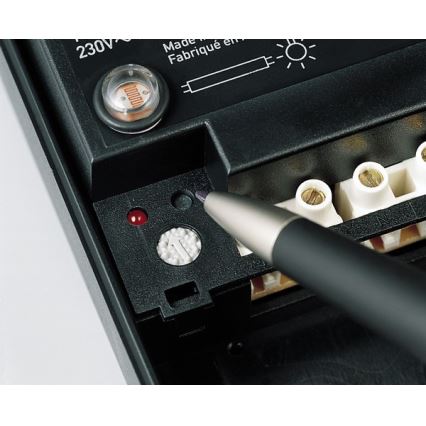 STEINEL 550516 - Skymning sensor NattbelysningMatic 3000 Vario svart IP54