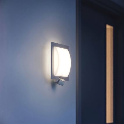 Steinel 566814 – Utomhus Vägg Sensor ljus 1×E27/60W/240V L 20 S IP44