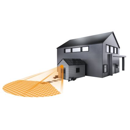 STEINEL 600419 - IS-1 Infraröd sensor för utomhusbruk svart IP54