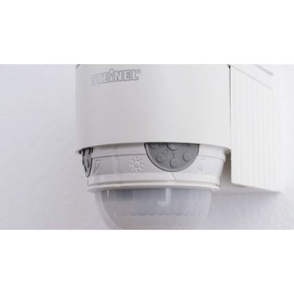STEINEL 602819 - Utomhus infraröd Vägg sensor IS240 vit IP54