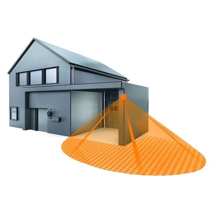 STEINEL 602819 - Utomhus infraröd Vägg sensor IS240 vit IP54