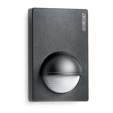 STEINEL 603113 - Utomhuslampa med rörelsesensor IS 180-2 svart IP54