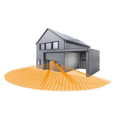 STEINEL 603618 - Utomhus rörelsesensor IS 180-2 rostfritt stål IP54
