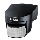 STEINEL 608811 - Utomhus infraröd sensor IS 140-2 svart IP54
