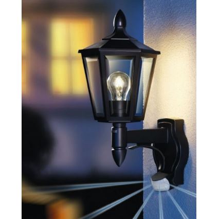 Steinel 617813 - Utomhus Väggbelysning med sensor L 15 1xE27/60W/230V IP44