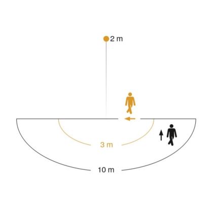 Steinel 617813 - Utomhus Väggbelysning med sensor L 15 1xE27/60W/230V IP44