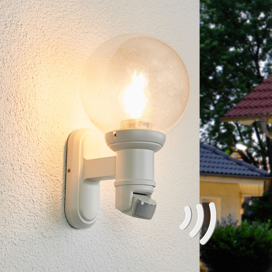 STEINEL 634315 - L 560 S Utomhusensor Vägglampa vit IP44