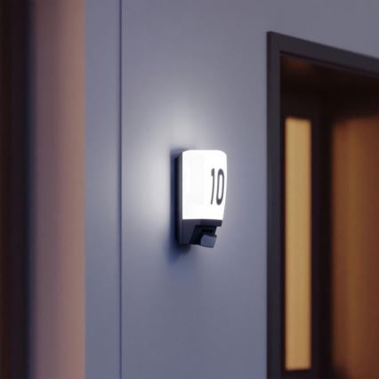 STEINEL 650513 - L1 Utomhusensor lampa vit IP44