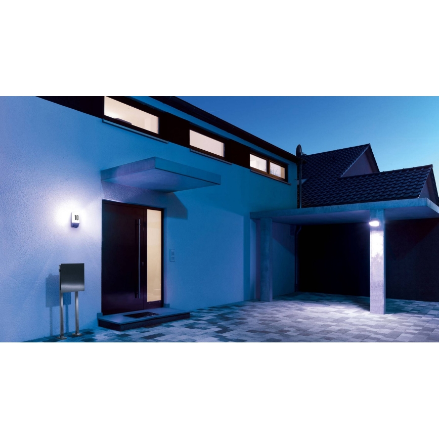 STEINEL 650513 - L1 Utomhusensor lampa vit IP44