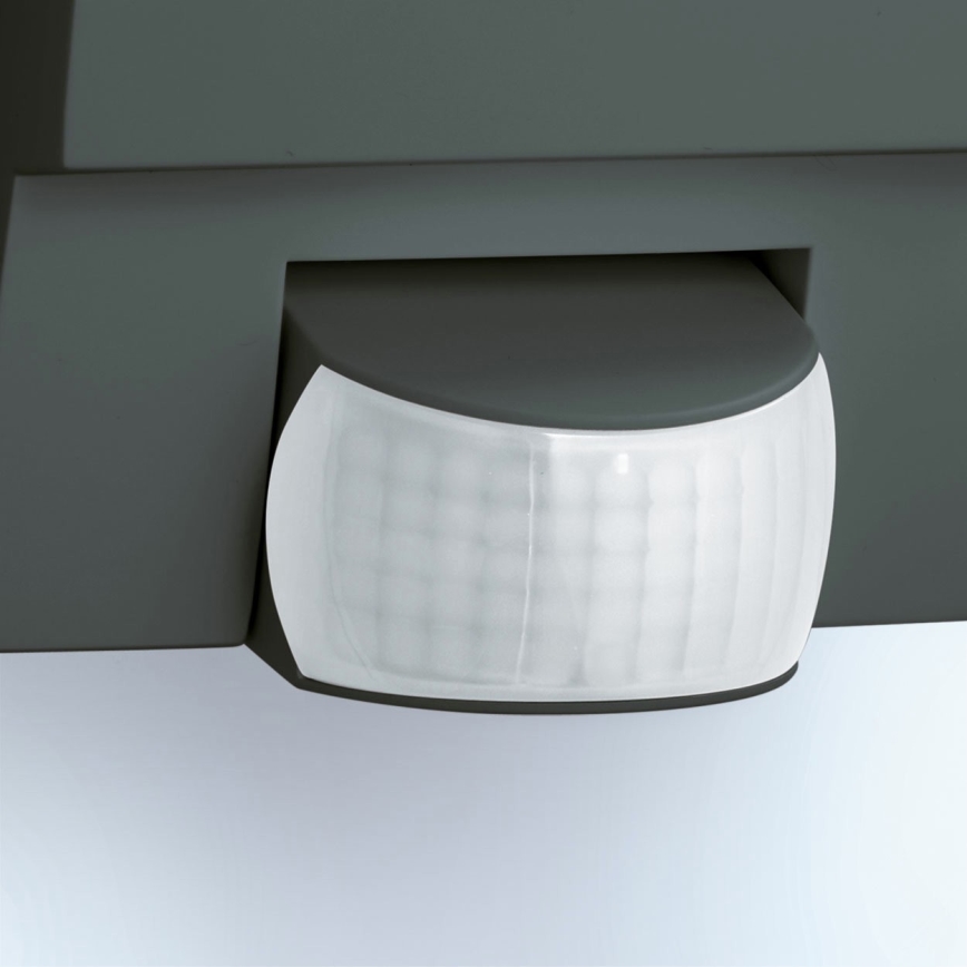 STEINEL 650612 - L1 Utomhusensor lampa svart/vit IP44