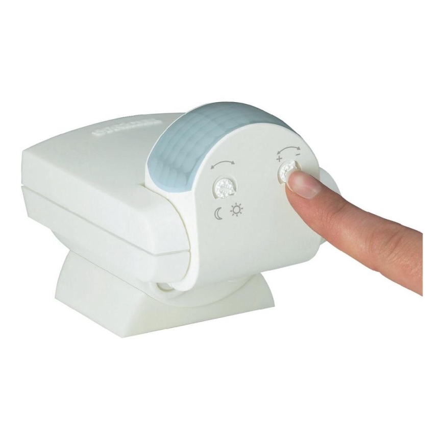 STEINEL 660314 - Utomhus infraröd sensor IS 130-2 vit IP54